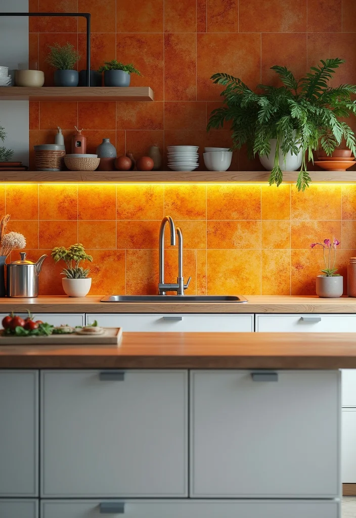18 Kitchen Ideas for Easy Layout Updates and Modern Style 3. Bold Backsplashes