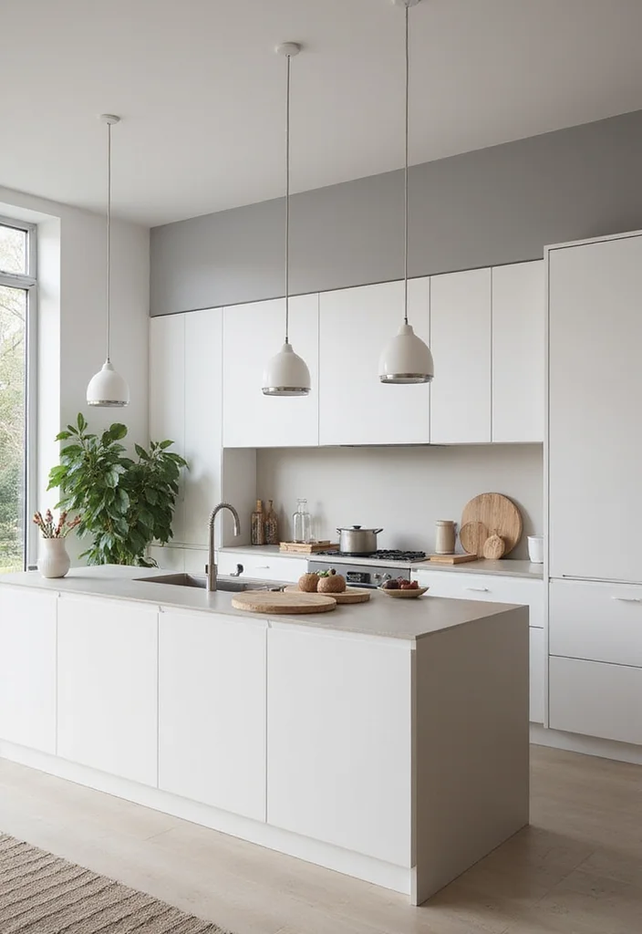 18 Kitchen Ideas for Easy Layout Updates and Modern Style 5. Minimalist Design Choices