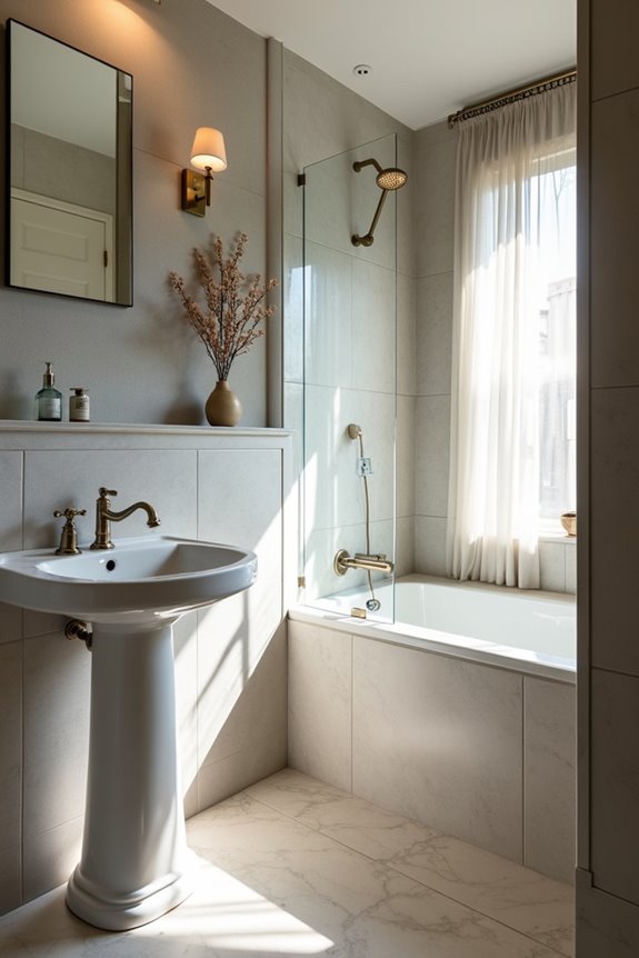 3 4 bath space saving versatility