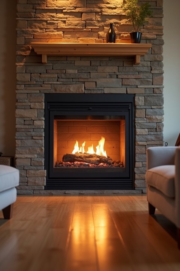 annual inspections ensure code compliant gas fireplace maintenance