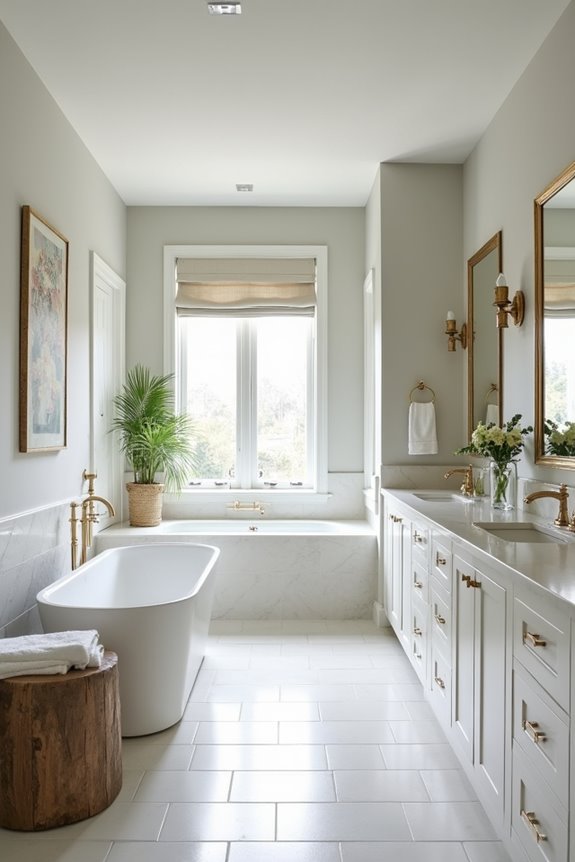 bathroom sizes guide powder to master