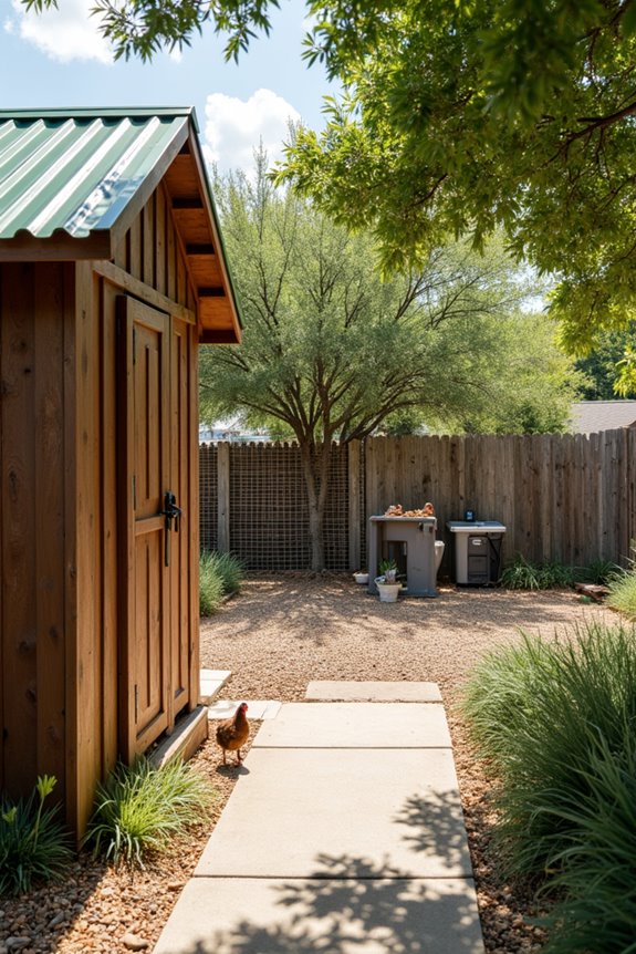 How to Legally Have Backyard Chickens in My Texas Yard 6 coop size spacing safety