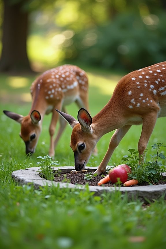 deer diet browse forbs mast