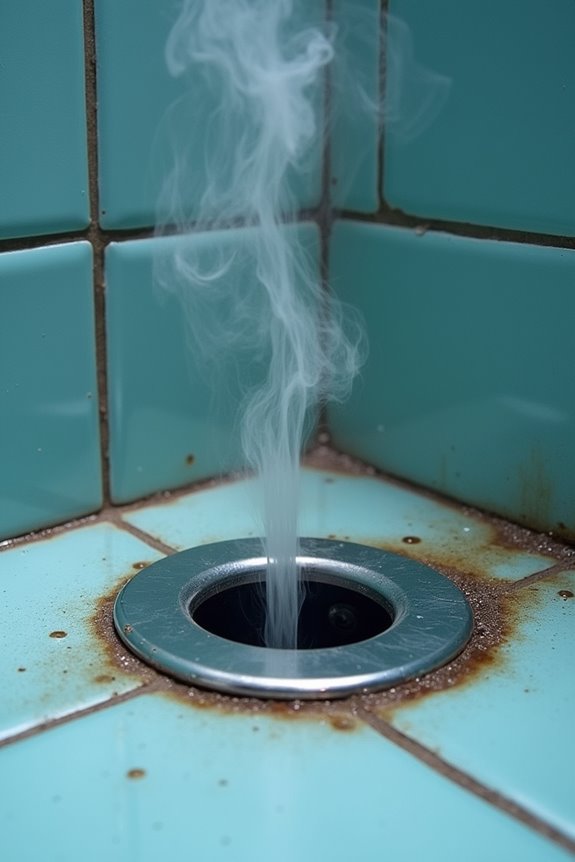 dry p trap clogs wax ring failure
