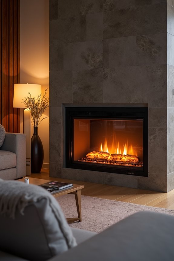 electric fireplace supplemental not primary heat