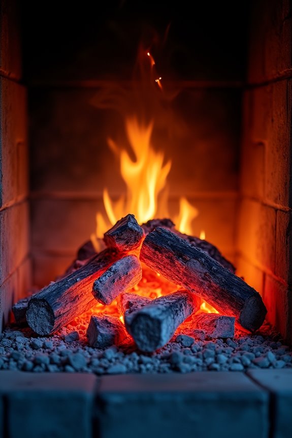 firebox temps 600 1500 f
