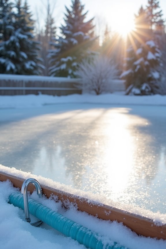 flood freeze layer maintain ice