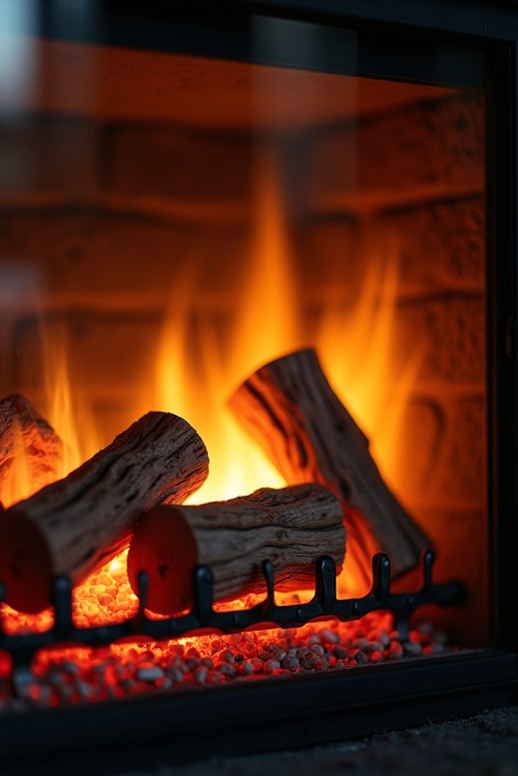 gas fireplace wood burning hazards
