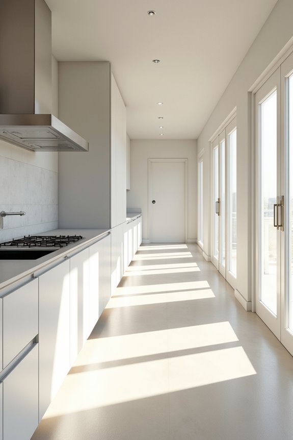 kitchen layout space guidelines