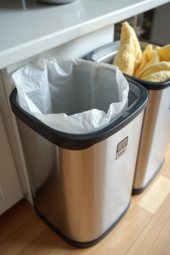 matching bag sizes to cans