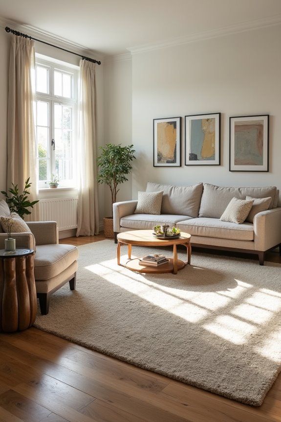 measure size up rug balance