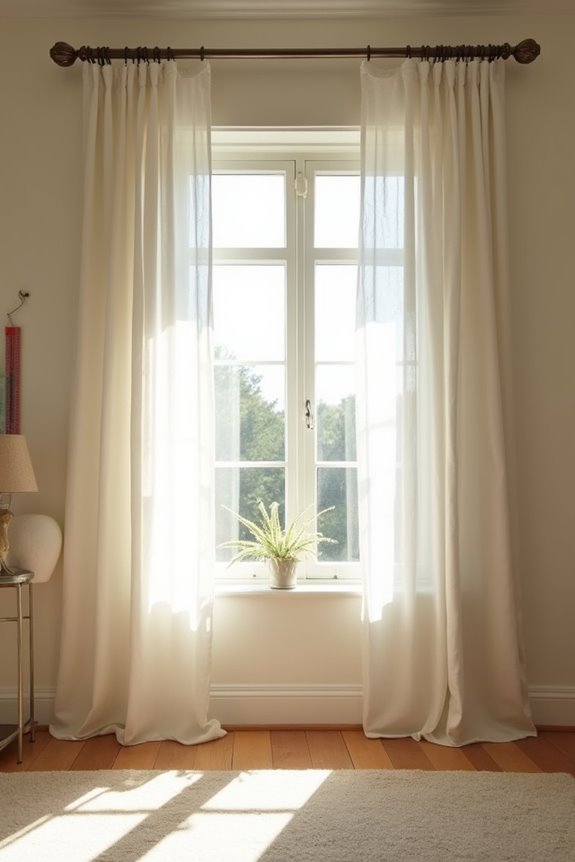 measure window rod placement precisely