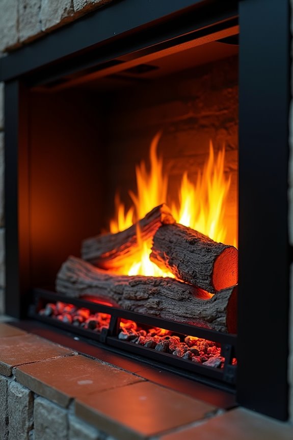 professional evaluation for fireplace conversion safety