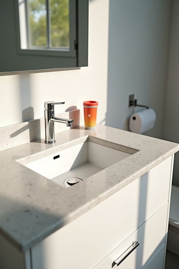 pull out steps adjustable vanities