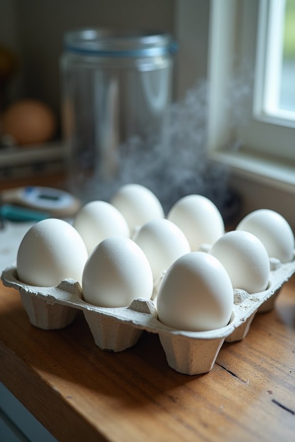 refrigerate washed eggs 2 3 months