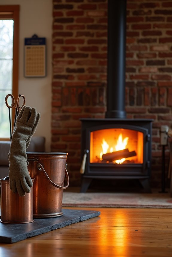 schedule yearly chimney cleaning and inspections