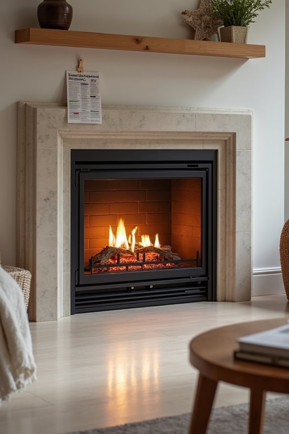 seasonal gas fireplace inspection checklist