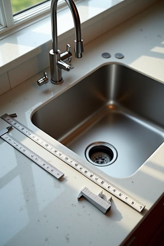 sink width depth and length guidelines