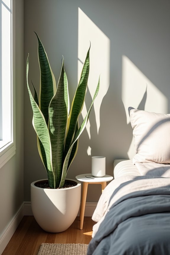 snake plant thrives on neglect low maintenance
