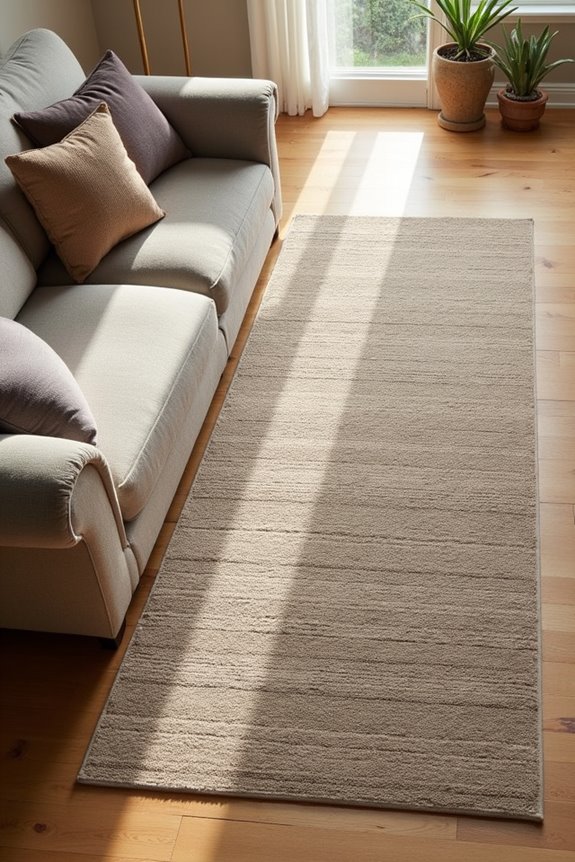 sofa overhang 6 8 inches