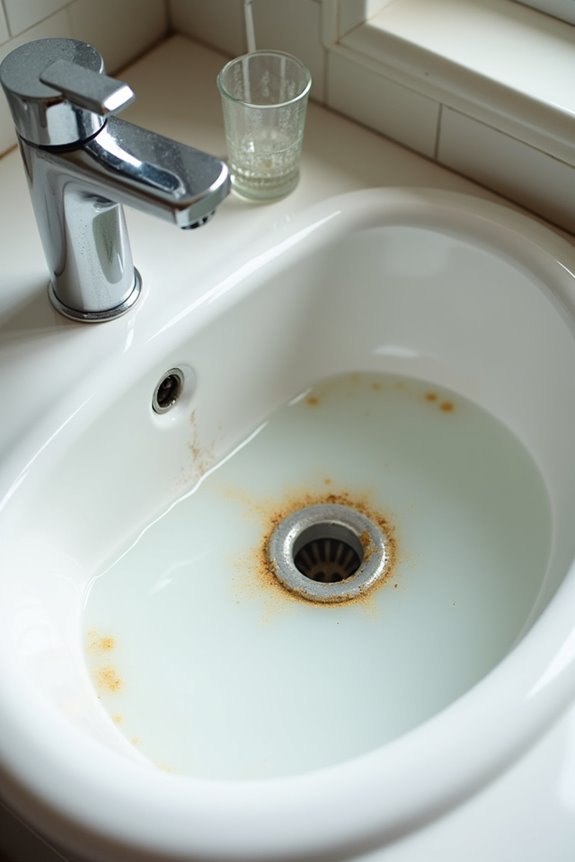 How to Tell If Your Bathroom Sink Water Is Safe to Drink 2 stains turbidity signal contaminants