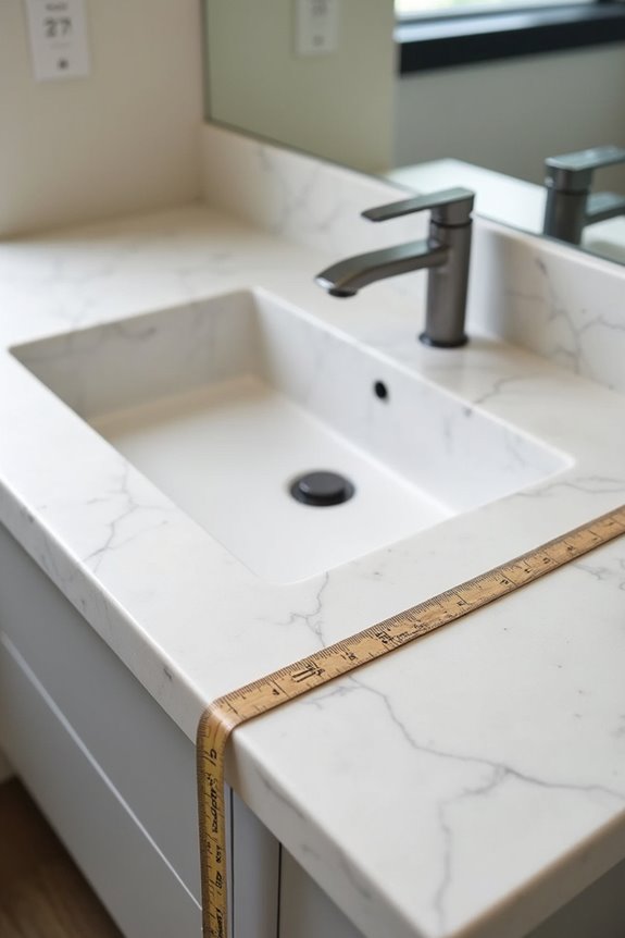 standard bathroom height variations and ada guidance
