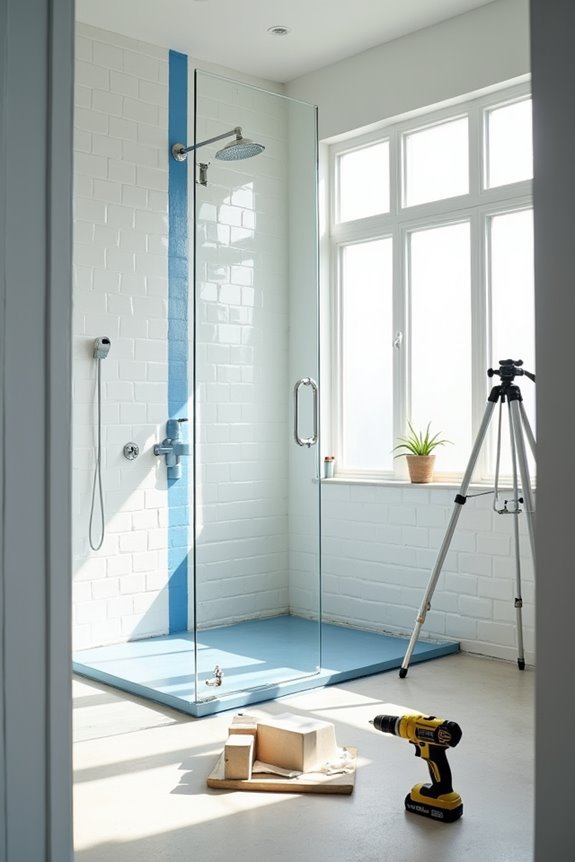 timeline planning permits rough in tiling buffers