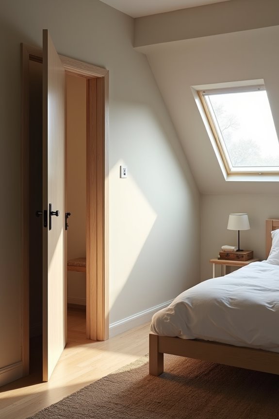 two exits for bedroom safety