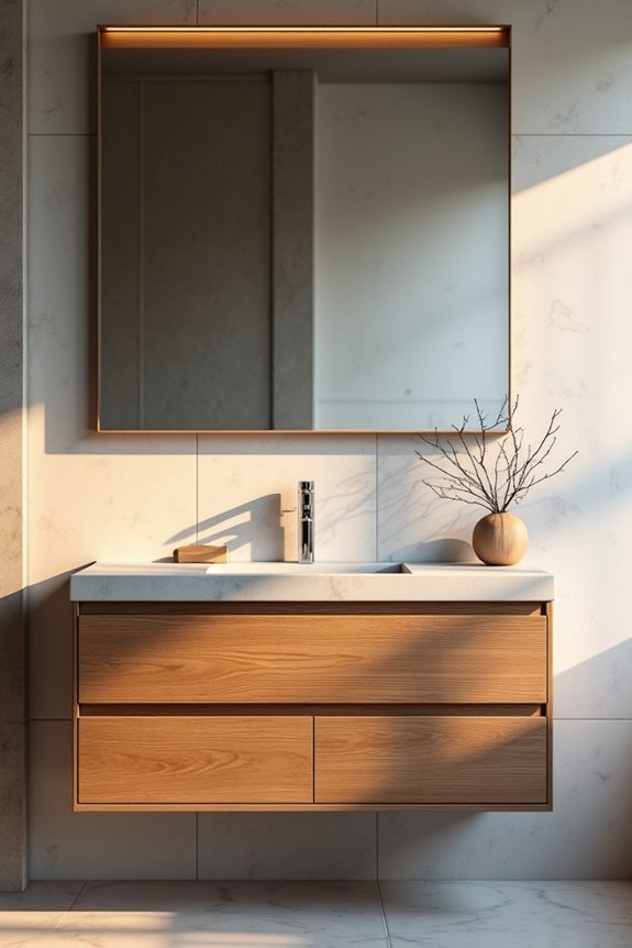 vanity types sinks countertops storage