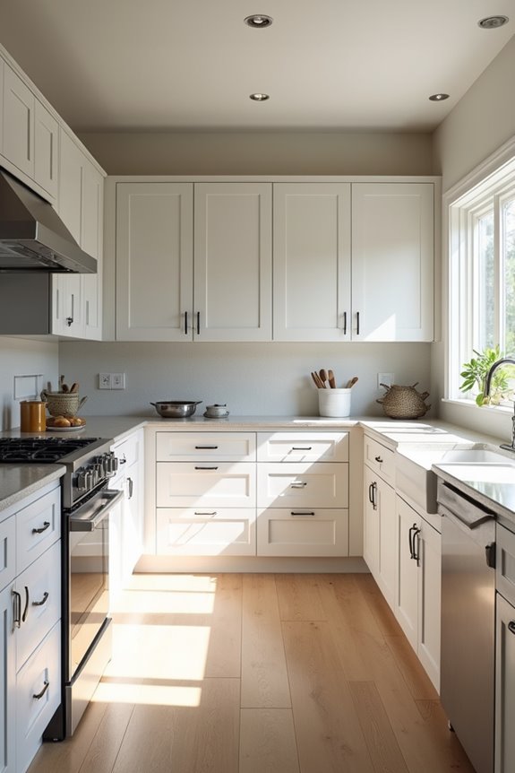 work triangle optimizes kitchen workflow