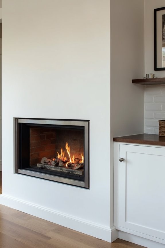 zero clearance fireplace cost and efficiency